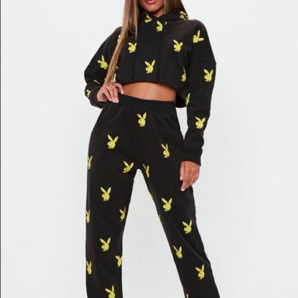 Playboy and misguided collab two piece outfit